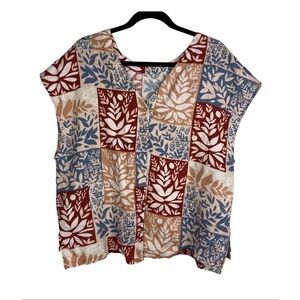 Sigird Olsen Vest Top 100% Linen